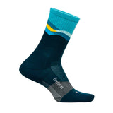 Calceta Feetures Trail Max Cushion Mini Crew High Blue EC9010819