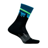 Calceta Feetures Trail Max Cushion Mini Crew Blue Aurora EC9014821
