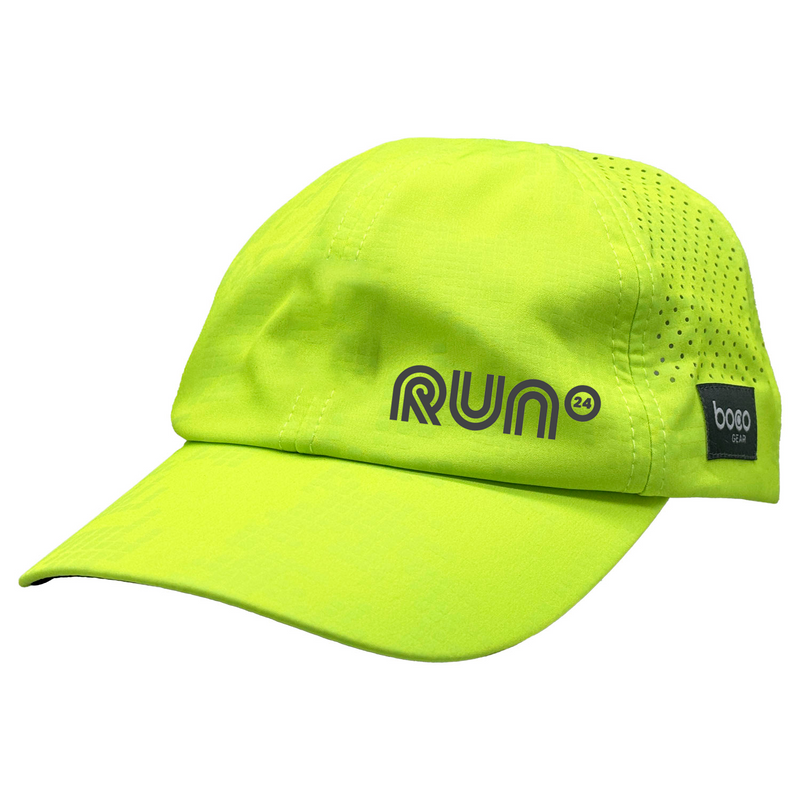 Gorra Deportiva Boco by Run24 360 REFLECTIVE Logo Safe Yellow
