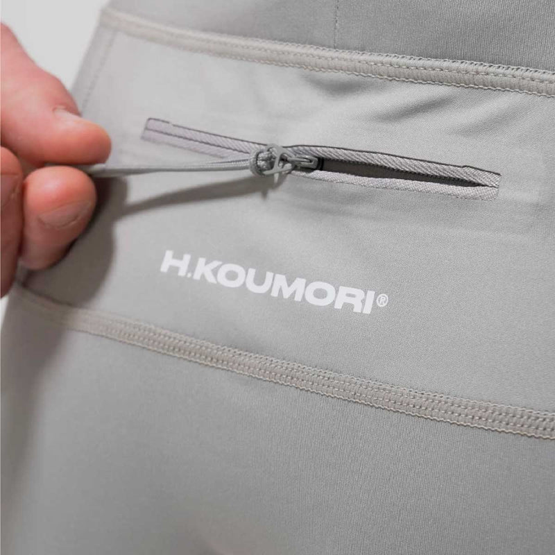 Lycra Corta H.koumori TRAINING TIGHT Light Grey Hombre