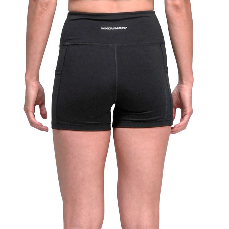 Lycra Corta H.koumori TRAINING TIGHT Negro Mujer