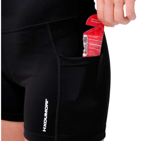 Lycra Corta H.koumori TRAINING TIGHT Negro Mujer