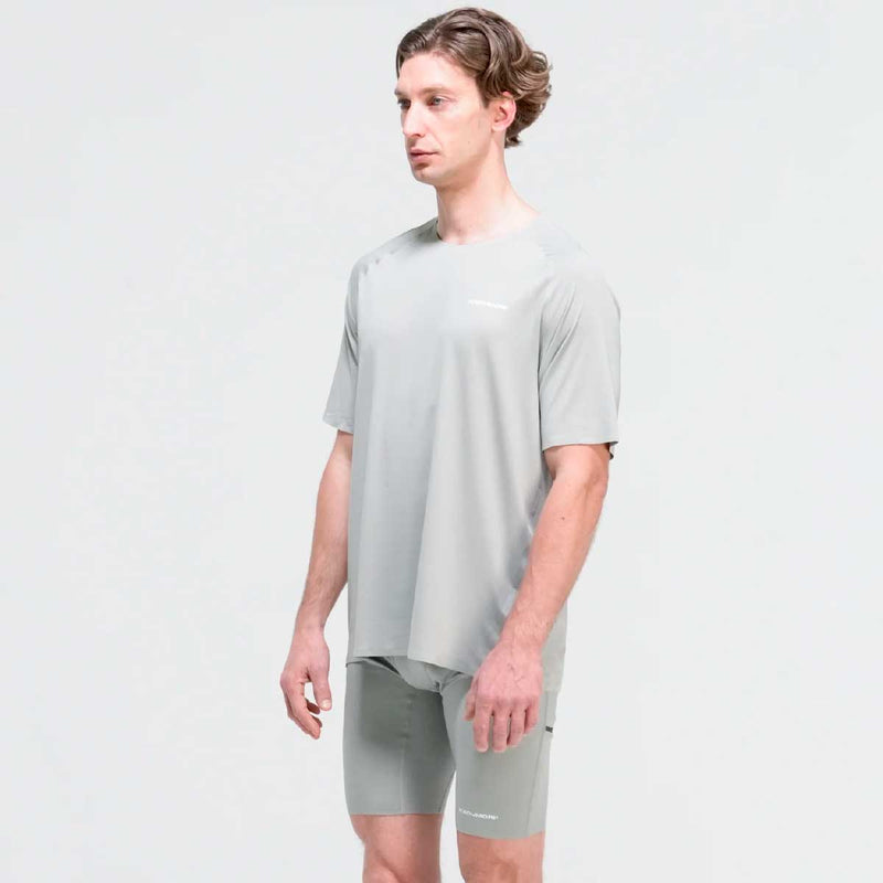 Playera Deportiva H.koumori Competition T-Shirt Light Grey Hombre