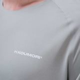Playera Deportiva H.koumori Competition T-Shirt Light Grey Hombre