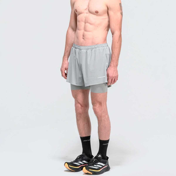 Short Deportivo H.koumori TRAINING Light Grey Hombre