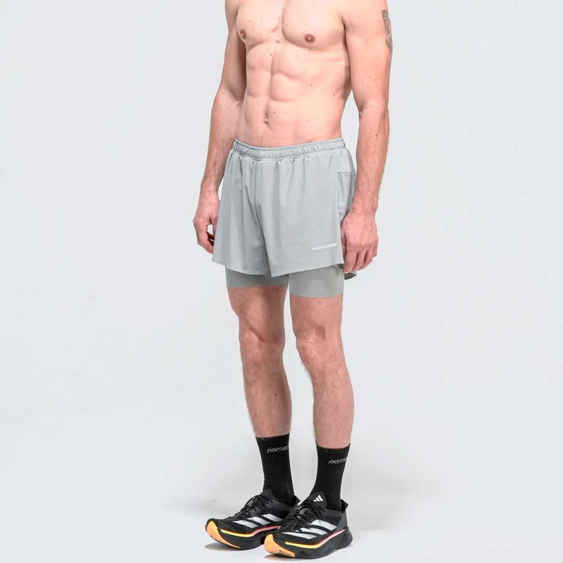 Short Deportivo H.koumori TRAINING Light Grey Hombre