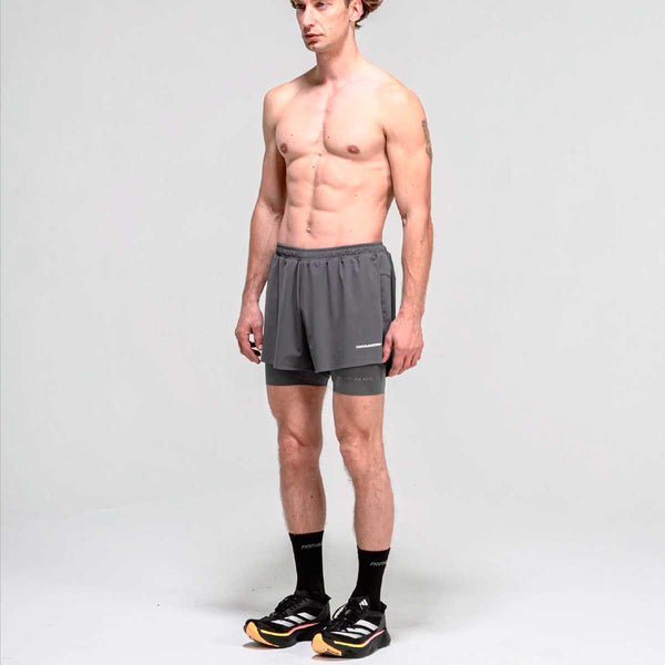 Training Short Deportivo H.koumori Dark Grey Hombre