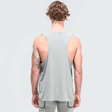 Playera Deportiva H.koumori Training Singlet Light Grey Hombre