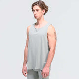 Playera Deportiva H.koumori Training Singlet Light Grey Hombre