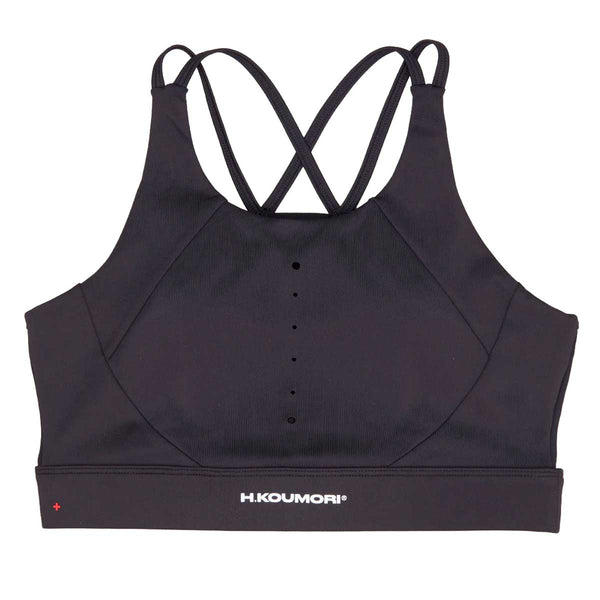 Training Bra Deportivo H.koumori Obsidiana Black Mujer