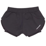 Training Shorts H.koumori Obsidiana Black Mujer