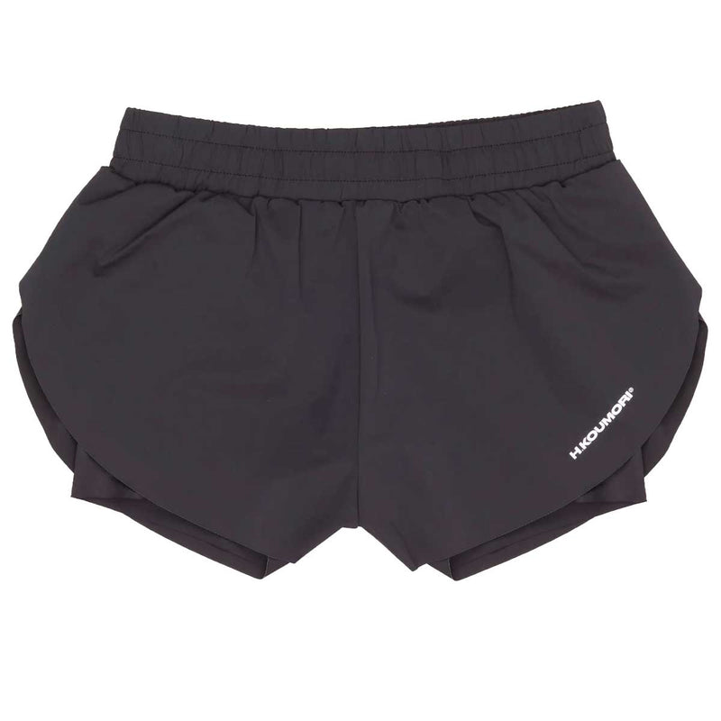Training Shorts H.koumori Obsidiana Black Mujer