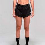 Training Shorts H.koumori Obsidiana Black Mujer