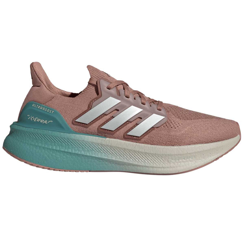 Tenis Adidas Running ULTRABOOST 5 Café Verde Mujer