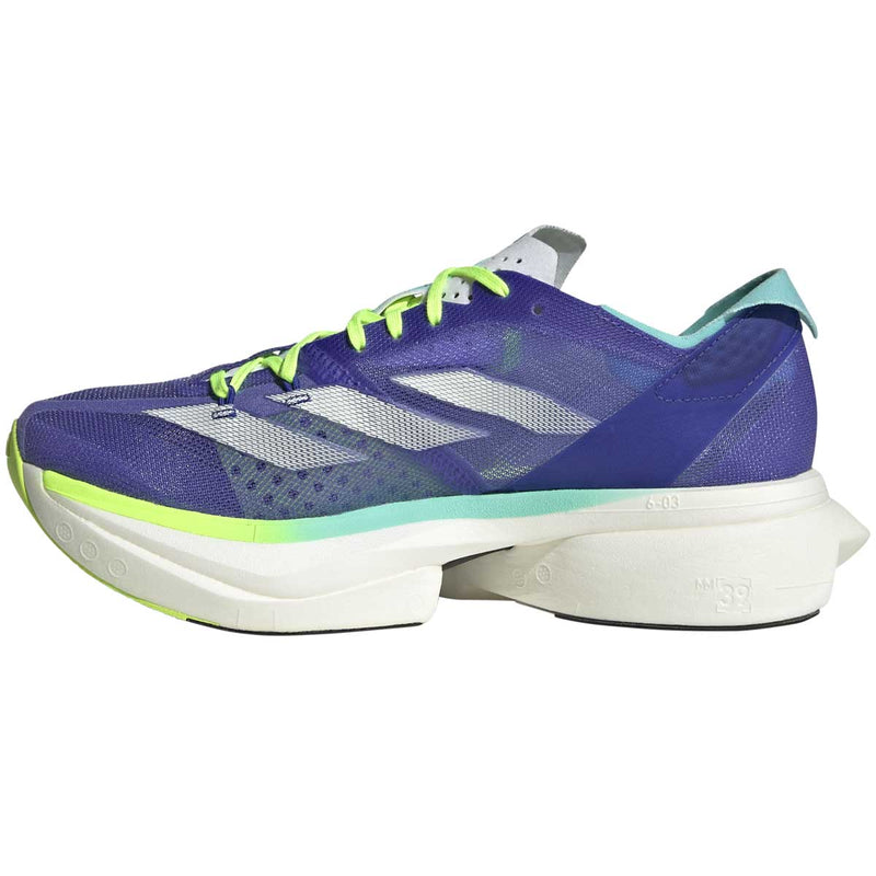 Tenis Adidas ADIZERO ADIOS PRO 3 Azul Blanco Unisex