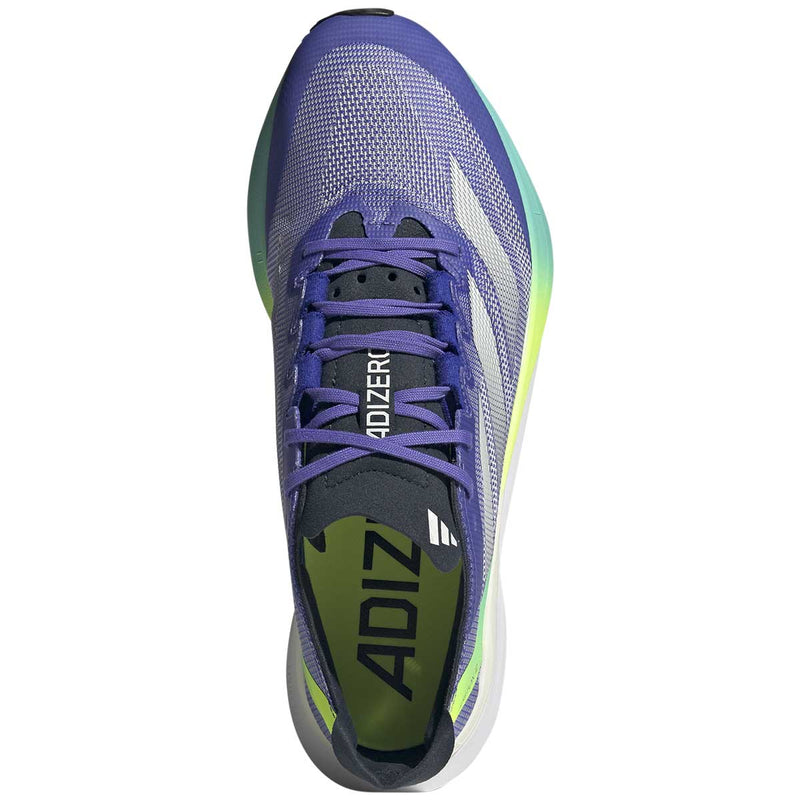 Tenis Adidas ADIZERO BOSTON 12 Azul Verde Hombre