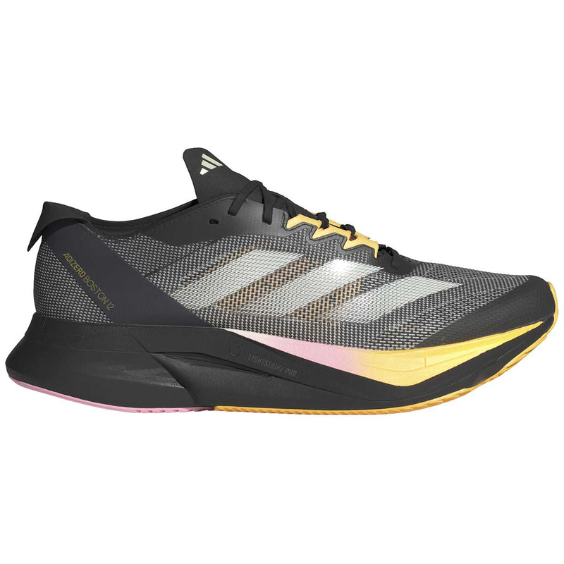 Tenis Adidas ADIZERO BOSTON 12 Negro Gris Hombre