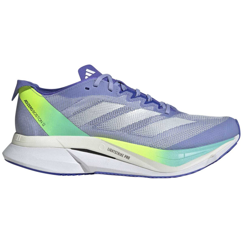 Tenis Adidas ADIZERO BOSTON 12 Morado Verde Mujer