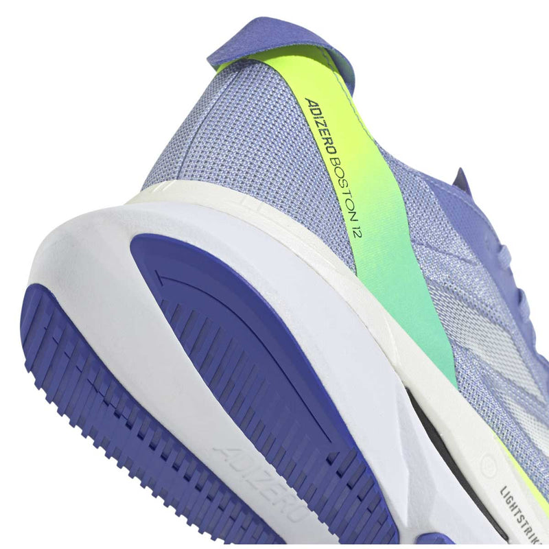 Tenis Adidas ADIZERO BOSTON 12 Morado Verde Mujer