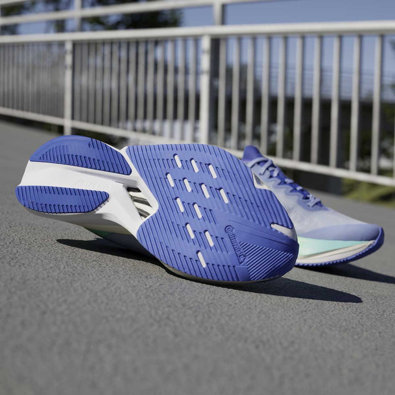 Tenis Adidas ADIZERO BOSTON 12 Morado Verde Mujer