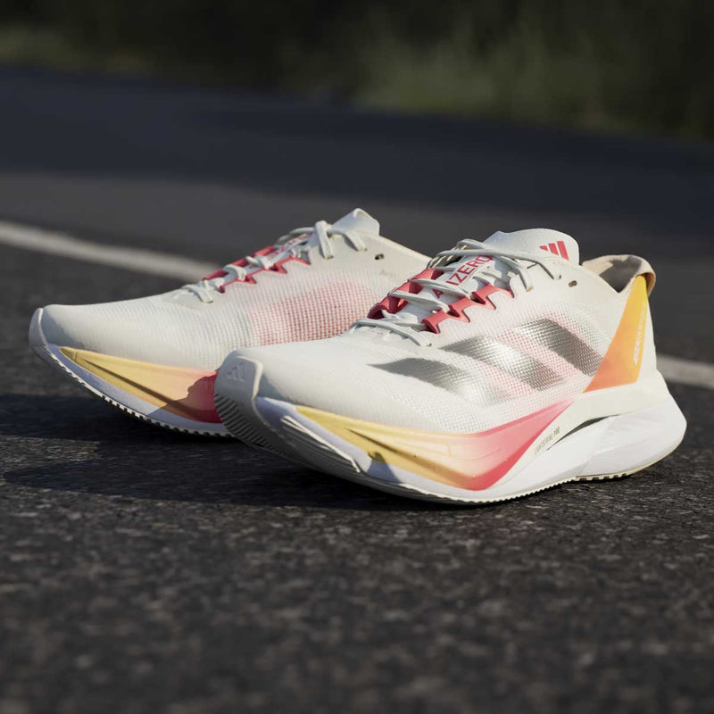 Tenis Adidas ADIZERO BOSTON 12 Blanco Multi Mujer