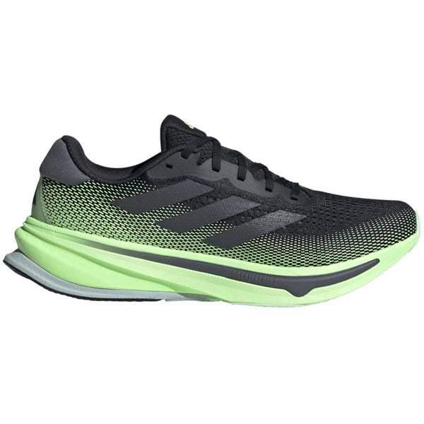 Tenis Adidas SUPERNOVA RISE Running Negro Verde Hombre