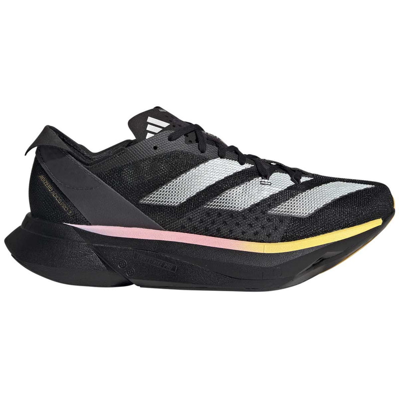 Tenis Adidas ADIZERO ADIOS PRO 3 Negro Blanco Mujer