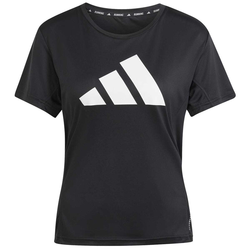 Playera Deportiva Adidas RUN IT TEE Negro Mujer