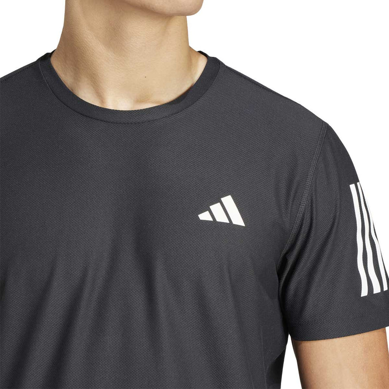 Playera Deportiva Adidas OTR B TEE Negra Hombre