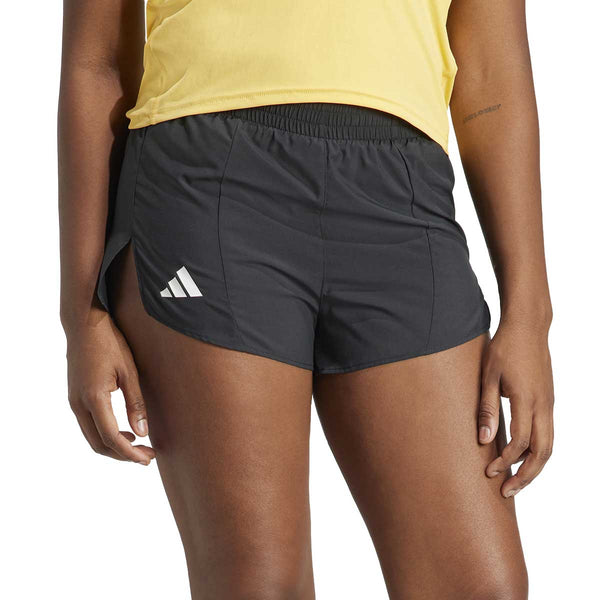 Short Deportivo Adidas ADIZERO E SHORT Negro Mujer