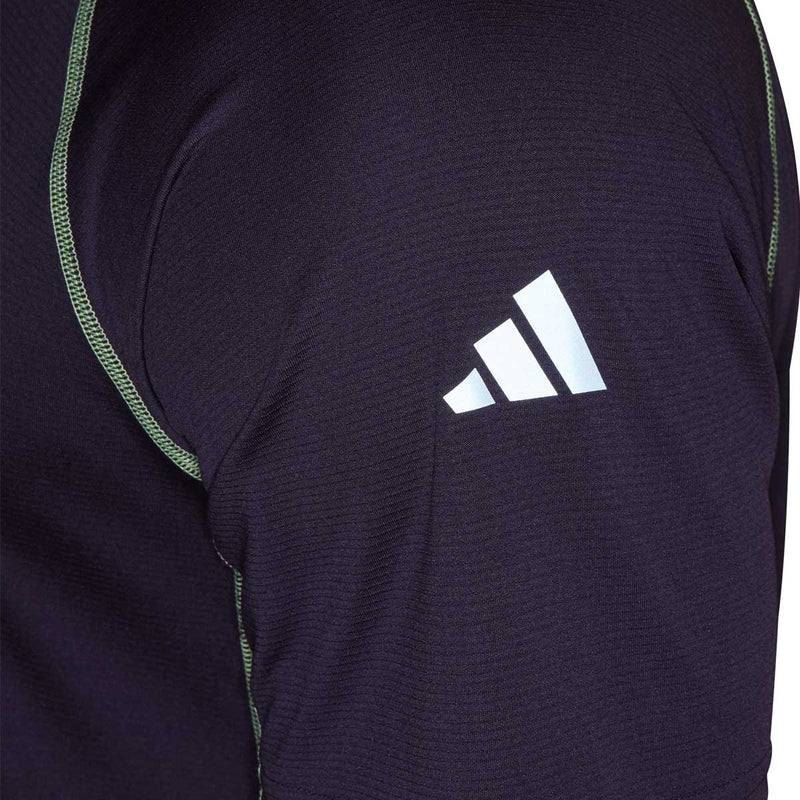 Playera Deportiva Adidas EKIDEN UNI TEE Morado Hombre