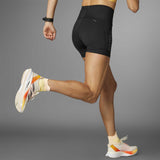Short Deportivo Adidas Adizero 5inch L Negro Mujer