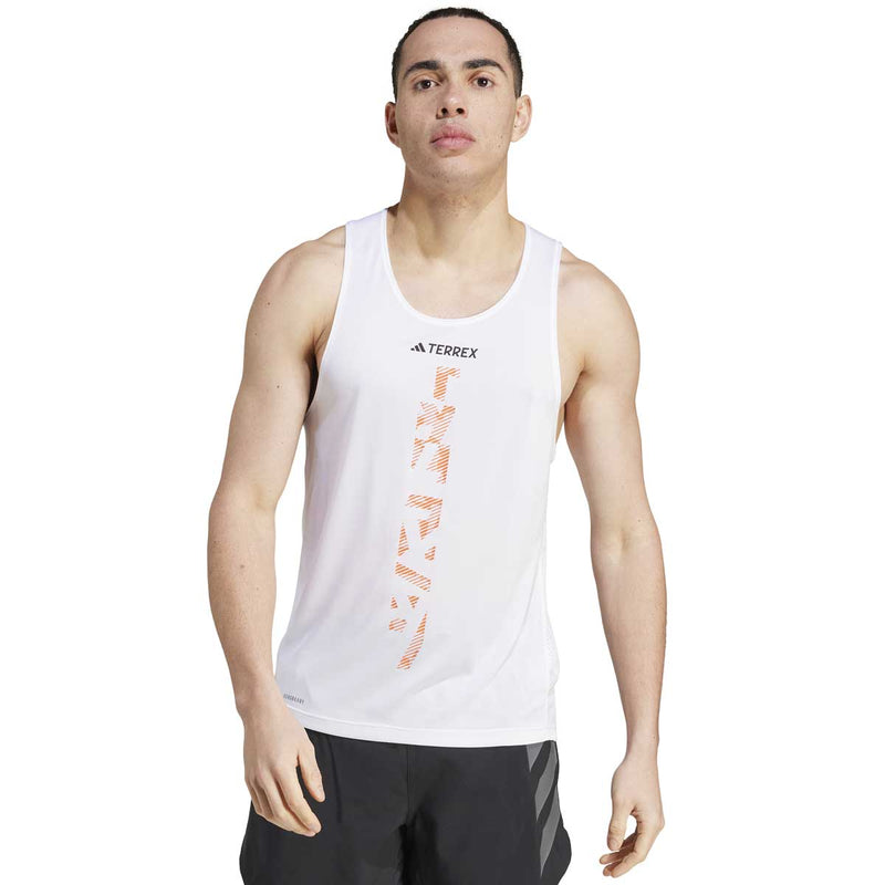 Playera Deportiva Adidas XPR SINGLET Blanca Hombre