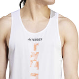Playera Deportiva Adidas XPR SINGLET Blanca Hombre