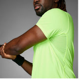 Playera Deportiva Adidas Adizero Essentials Limón Hombre