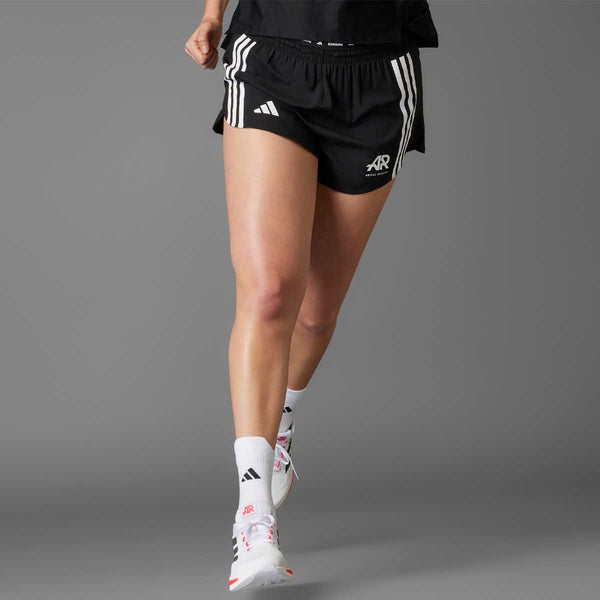 Short Deportivo Corto Adidas Runners CLIMACOOL Negro Mujer