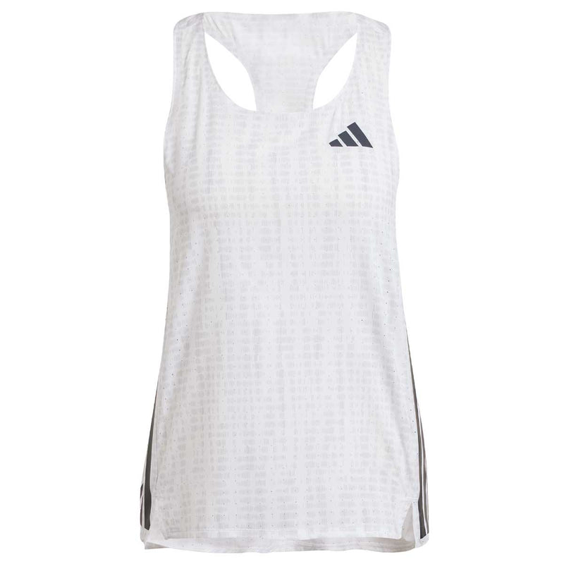 Playera Deportiva Adidas Adizero Running Blanco Mujer