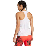 Playera Deportiva Adidas Adizero Running Blanco Mujer