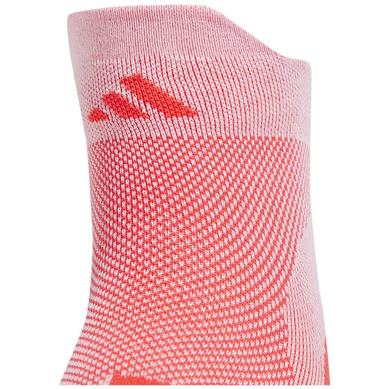 Calceta Adidas RUNxADIZEROSock Para Correr Naranja Unisex