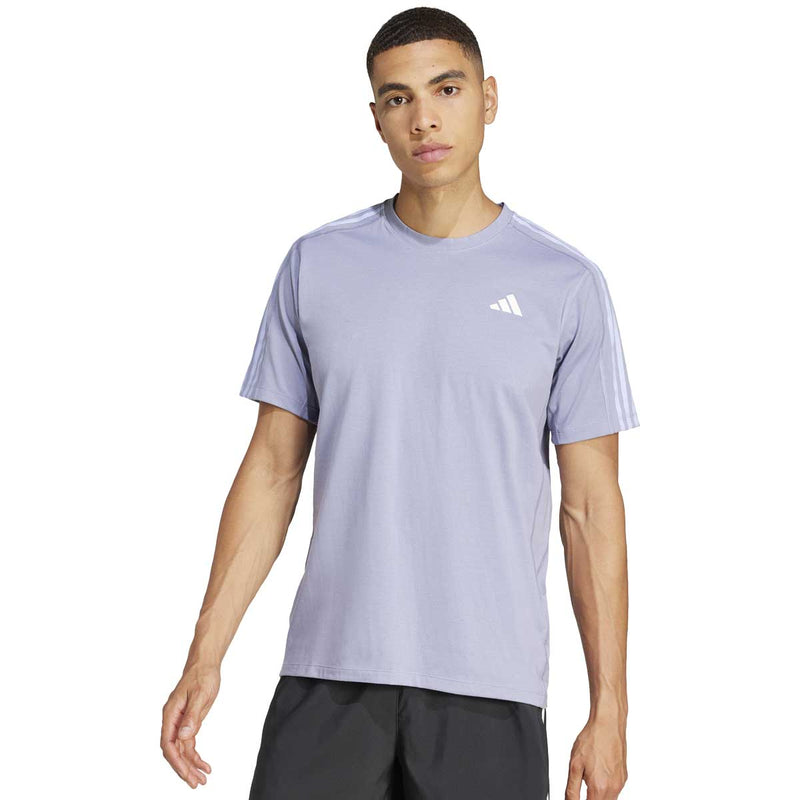 Playera Deportiva Adidas OTR E 3S TEE Lavanda Hombre