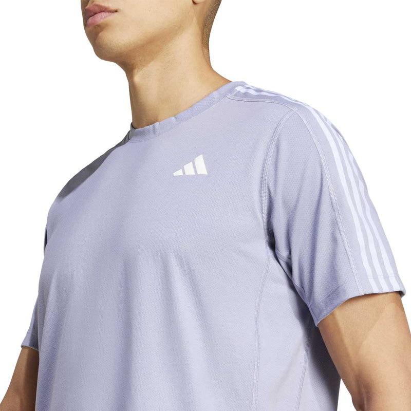 Playera Deportiva Adidas OTR E 3S TEE Lavanda Hombre