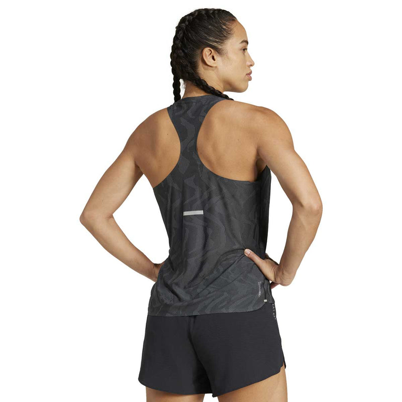 Playera Deportiva Adidas Ultimate Running Negro Mujer