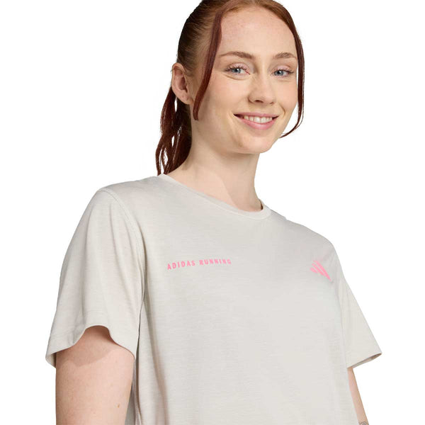 Playera Deportiva Adidas Own the Run Orbit Grey Mel Mujer