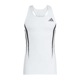 Playera Adidas Sin Mangas Adizero Blanco Hombre