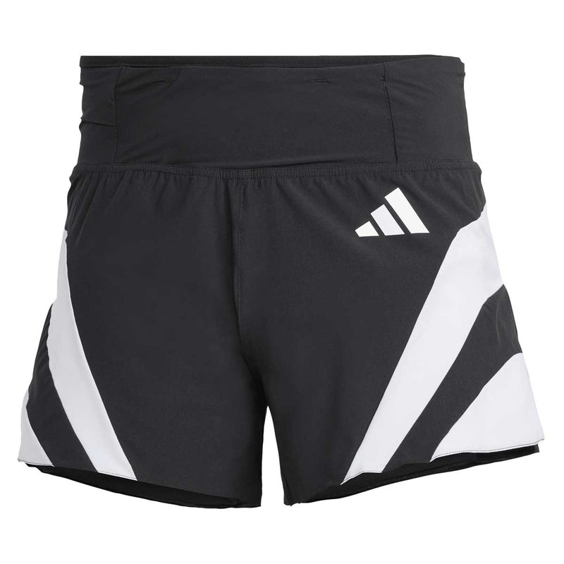 Short Deportivo Adidas ADIZERO Negro Blanco Hombre
