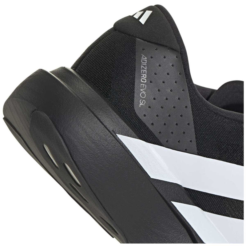 Tenis Adidas ADIZERO EVO SL Negro Blanco Hombre