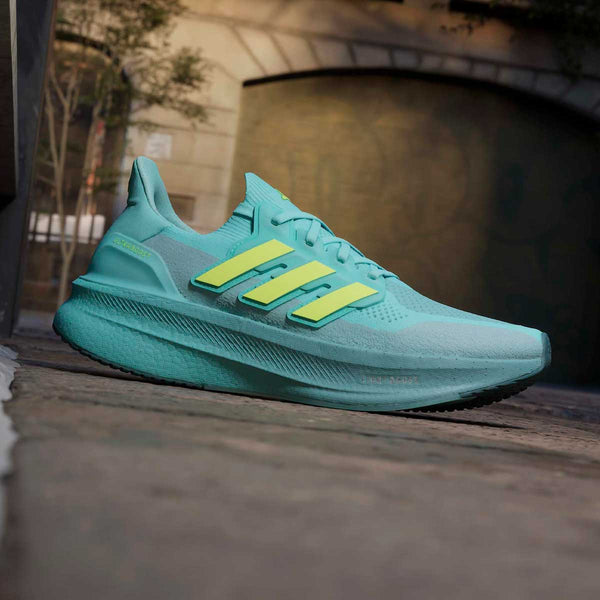 Tenis Adidas Running ULTRABOOST 5 Aqua Amarillo Hombre