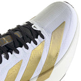 Tenis Adidas Adizero EVO SL WOVEN Blanco Dorado Mujer