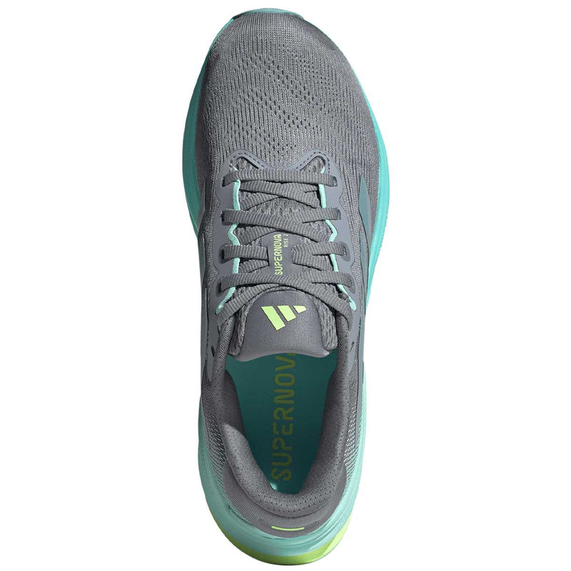 Tenis Adidas SUPERNOVA RISE 2 Gris Aqua Mujer