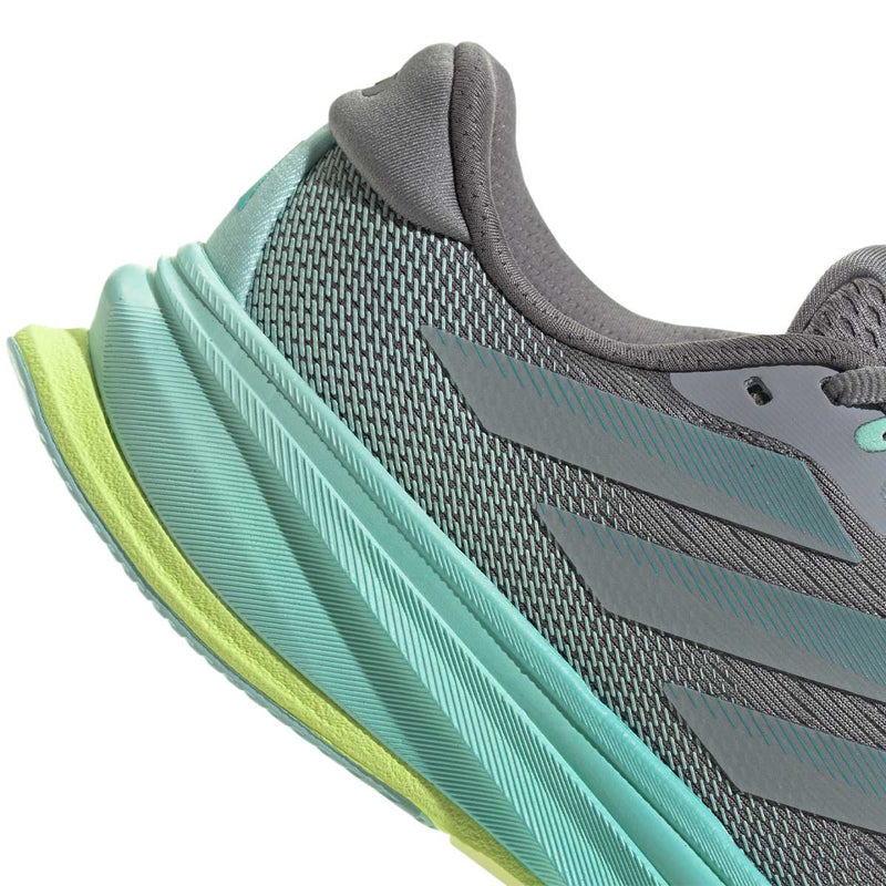 Tenis Adidas SUPERNOVA RISE 2 Gris Aqua Mujer